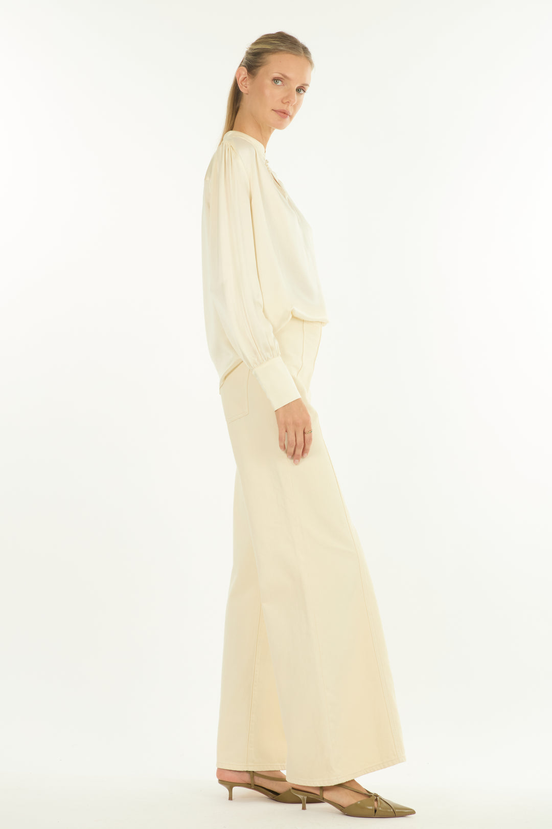 Arden Blouse - 100% Organic Sand-Washed Silk