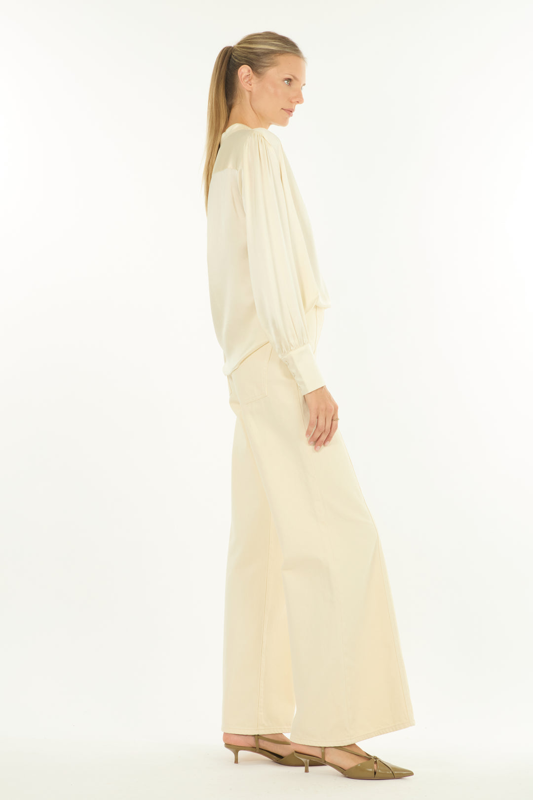 Arden Blouse - 100% Organic Sand-Washed Silk