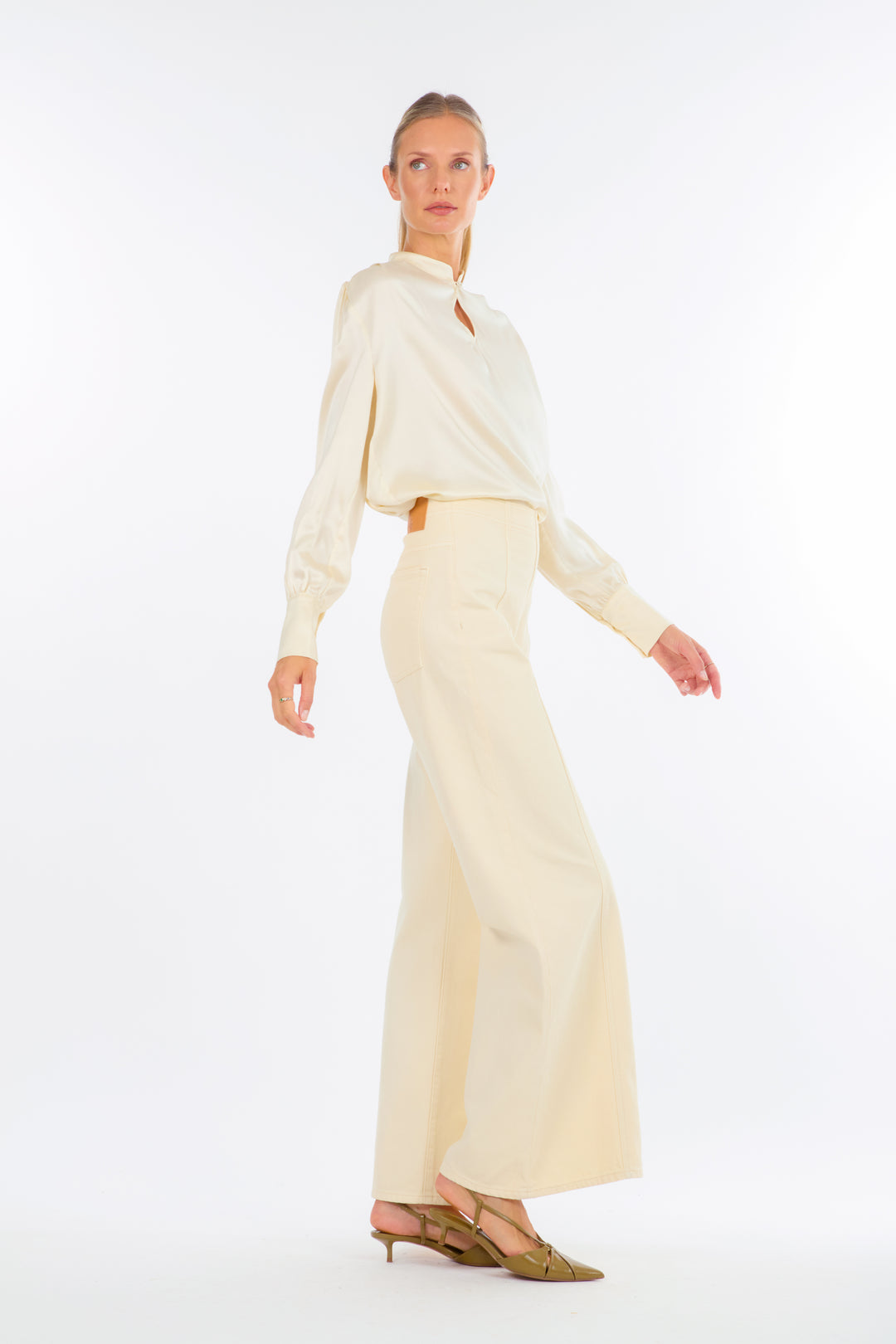 Arden Blouse - 100% Organic Sand-Washed Silk