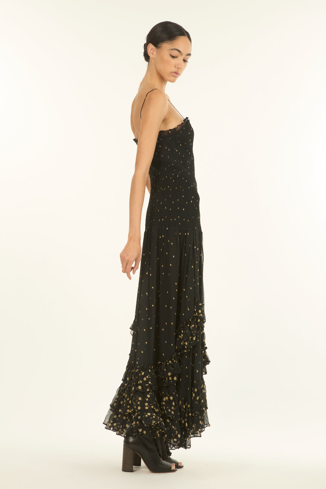 Bianca Maxi Dress - 100% Organic Silk Chiffon