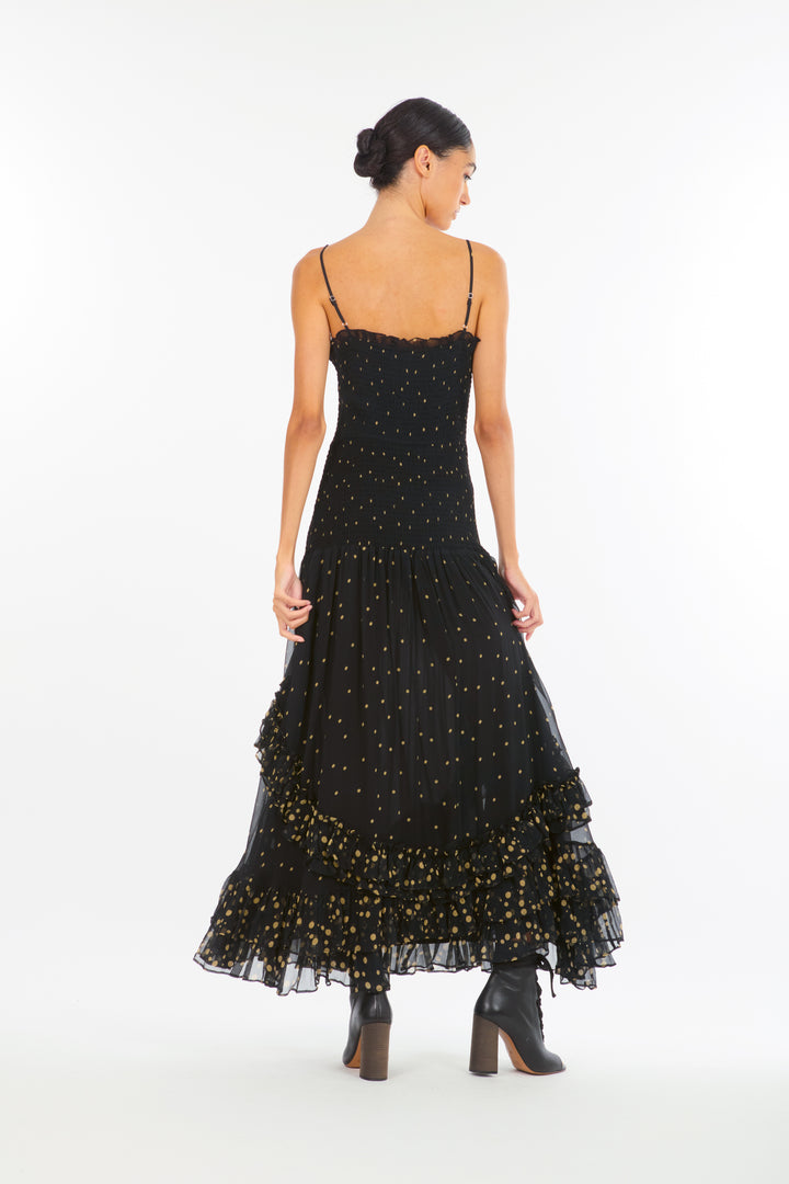 Bianca Maxi Dress - 100% Organic Silk Chiffon