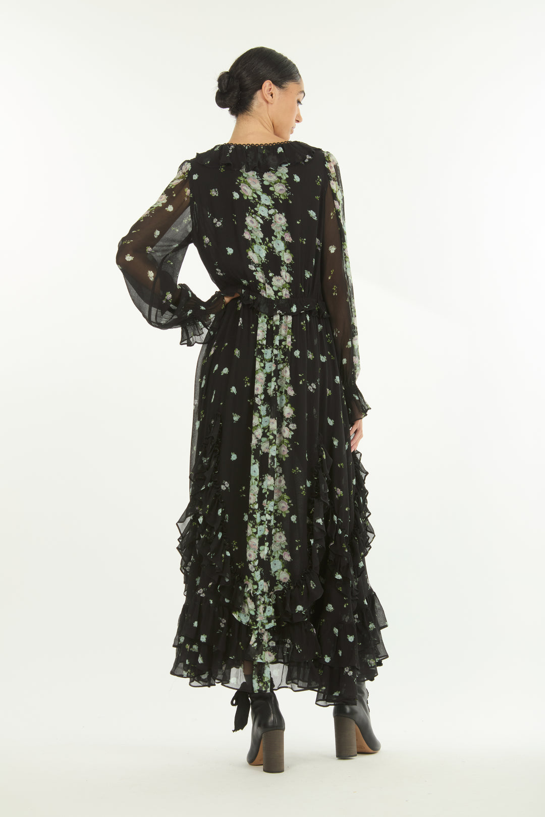 Brighton Dress - 100% Organic Silk Chiffon