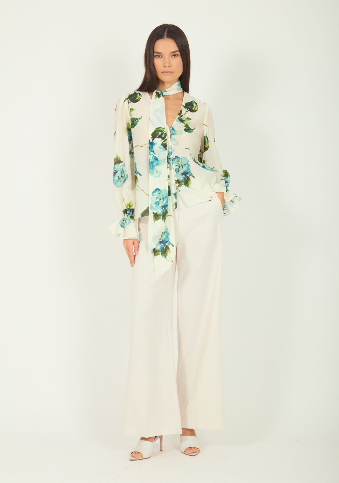 Eliana Blouse - Cotton Silk