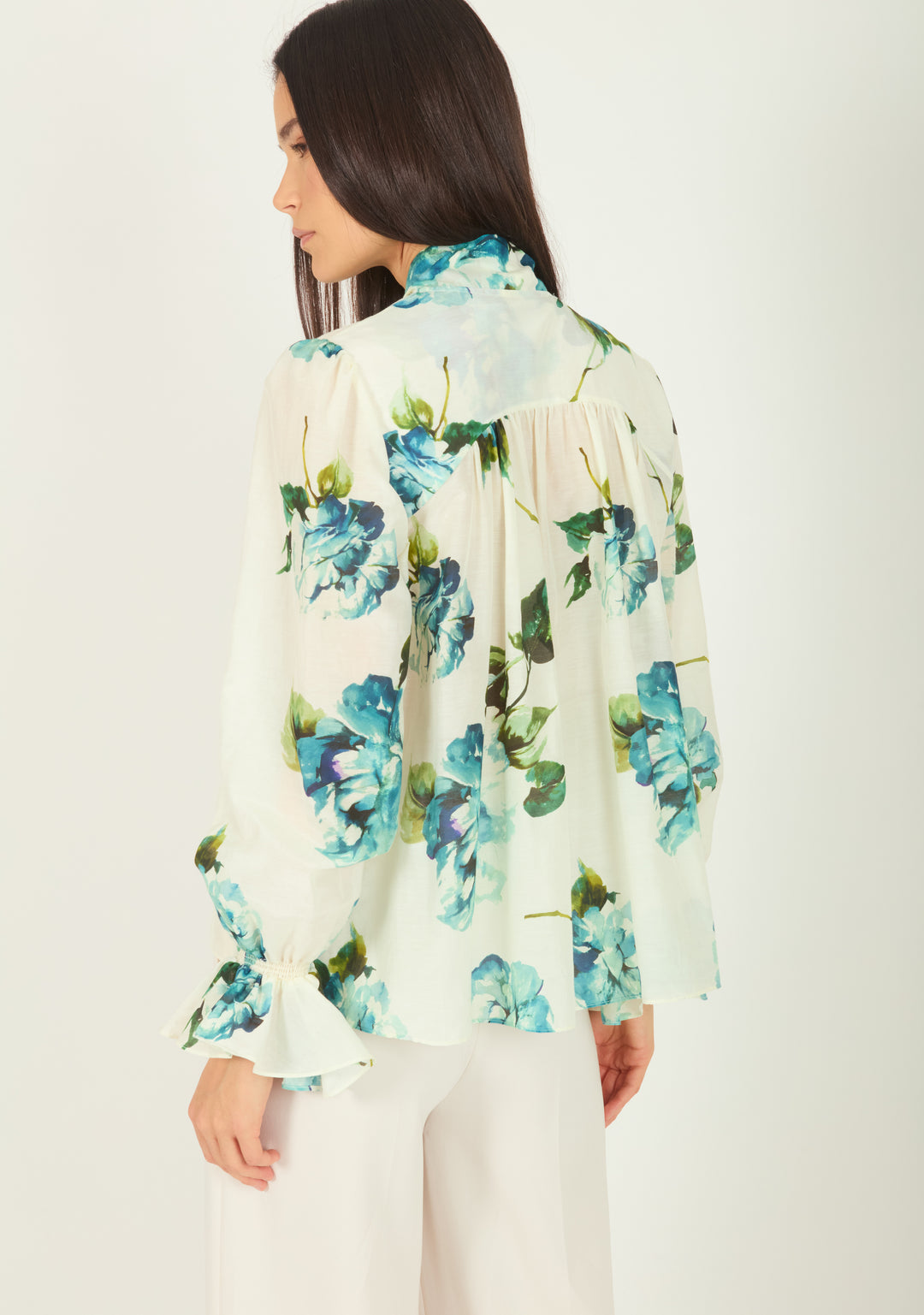 Eliana Blouse - Cotton Silk