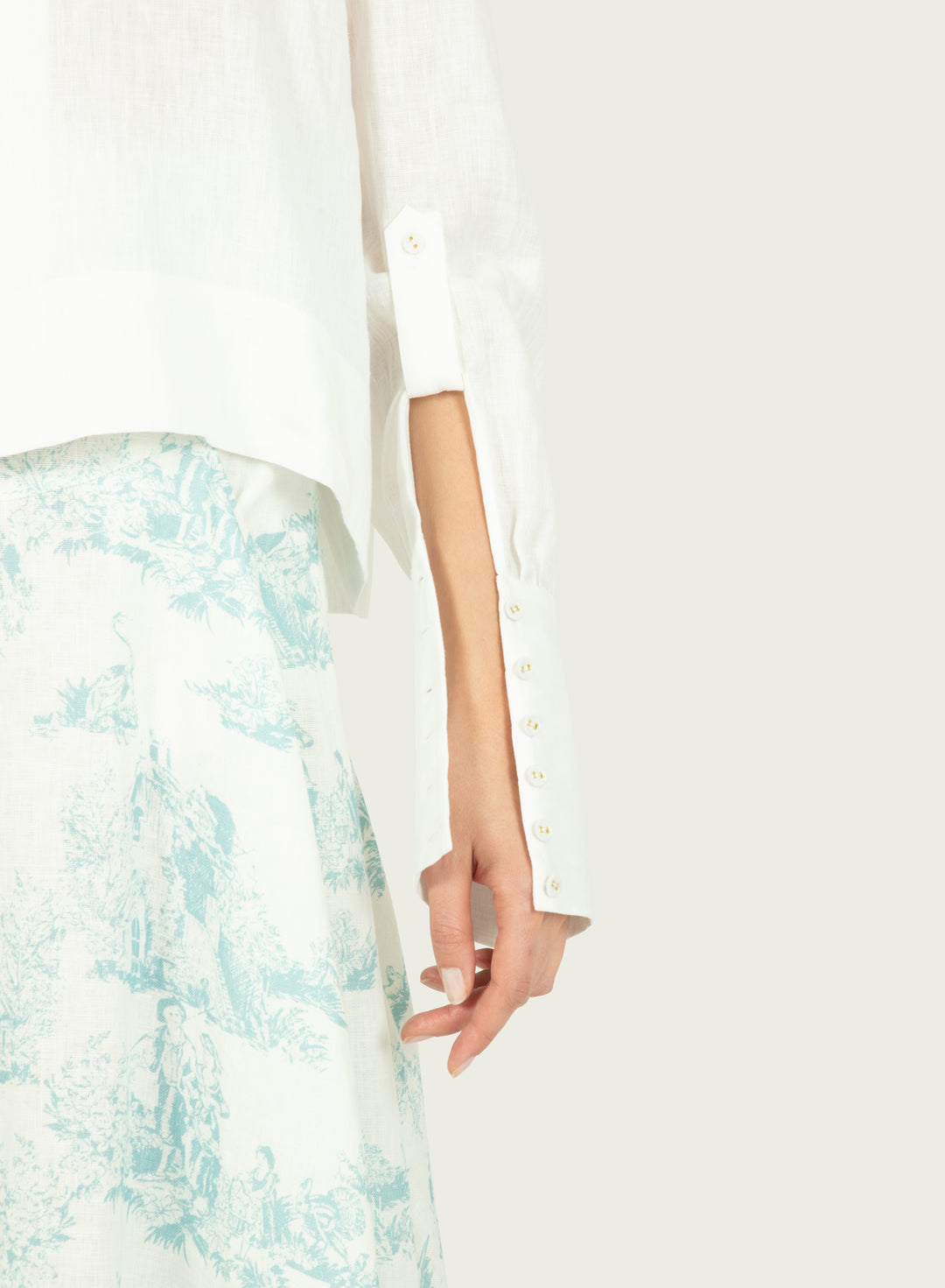 Clarissa Shirt - Cotton Linen