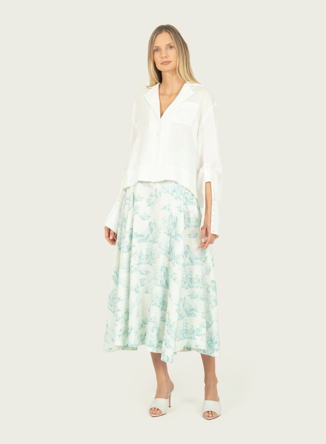 Clarissa Shirt - Cotton Linen