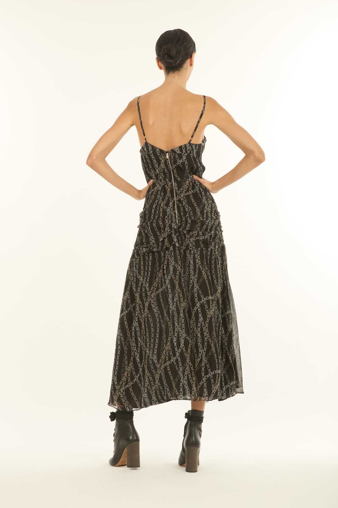 Mira Maxi Dress - 100% Organic Silk Chiffon