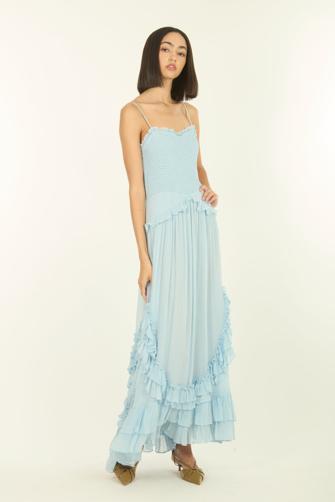 Chelsea Dress - 100% Organic Silk Chiffon