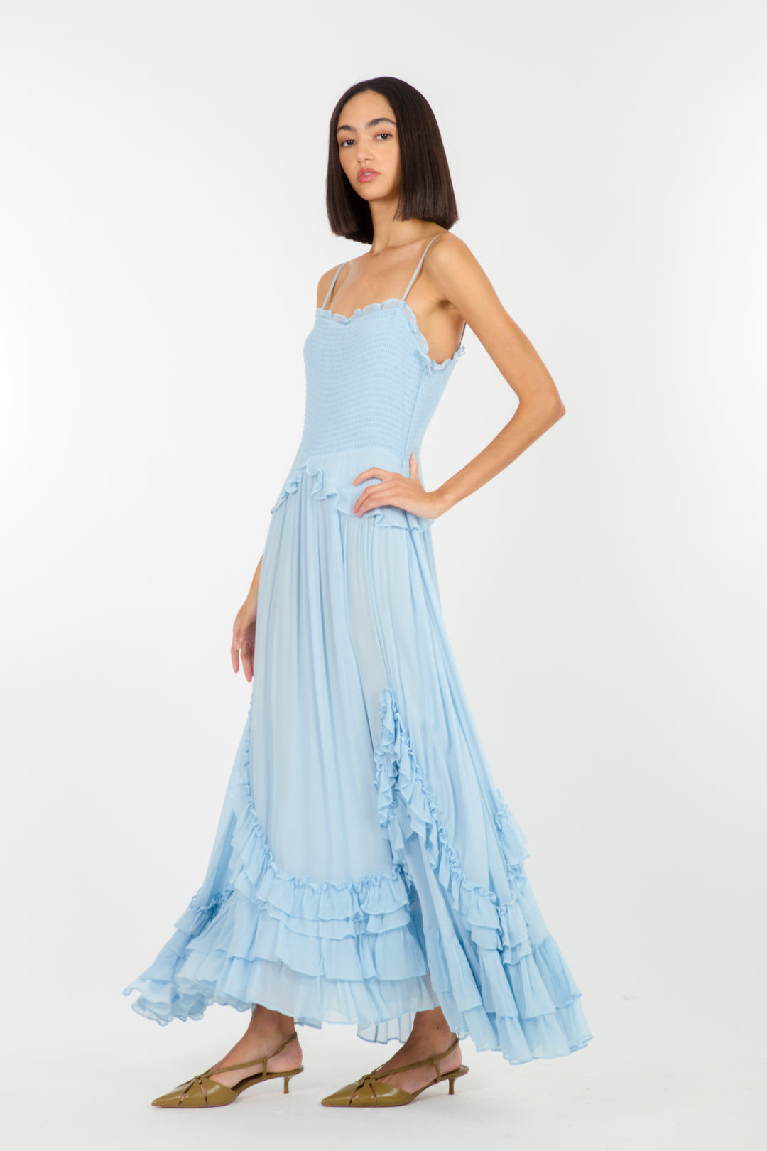 Chelsea Dress - 100% Organic Silk Chiffon
