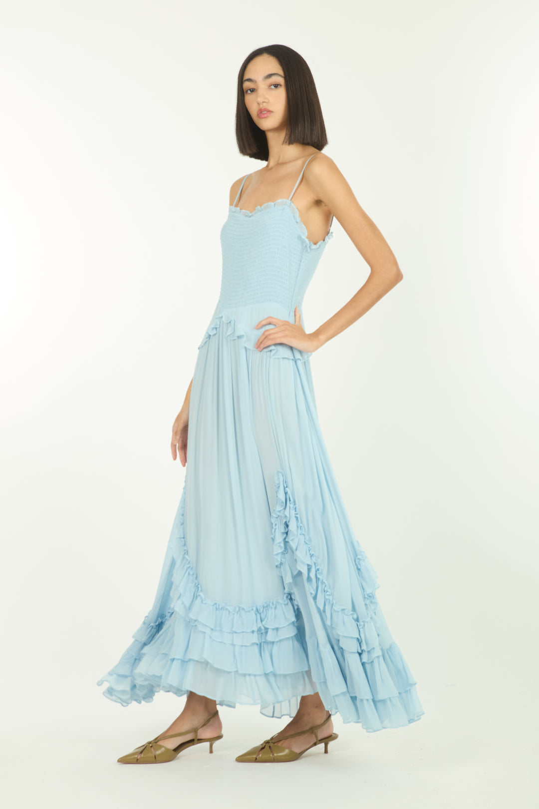 Chelsea Dress - 100% Organic Silk Chiffon