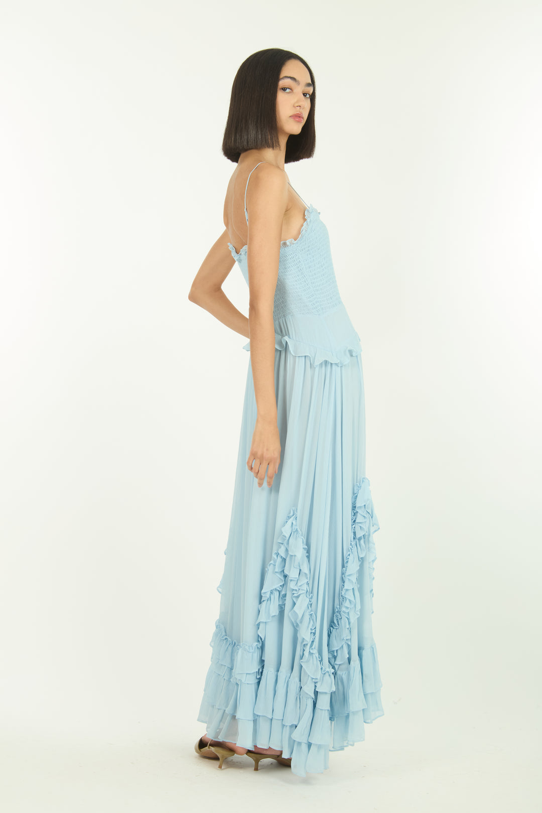 Chelsea Dress - 100% Organic Silk Chiffon