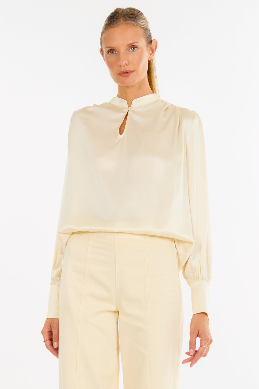 Arden Blouse - 100% Organic Sand-Washed Silk