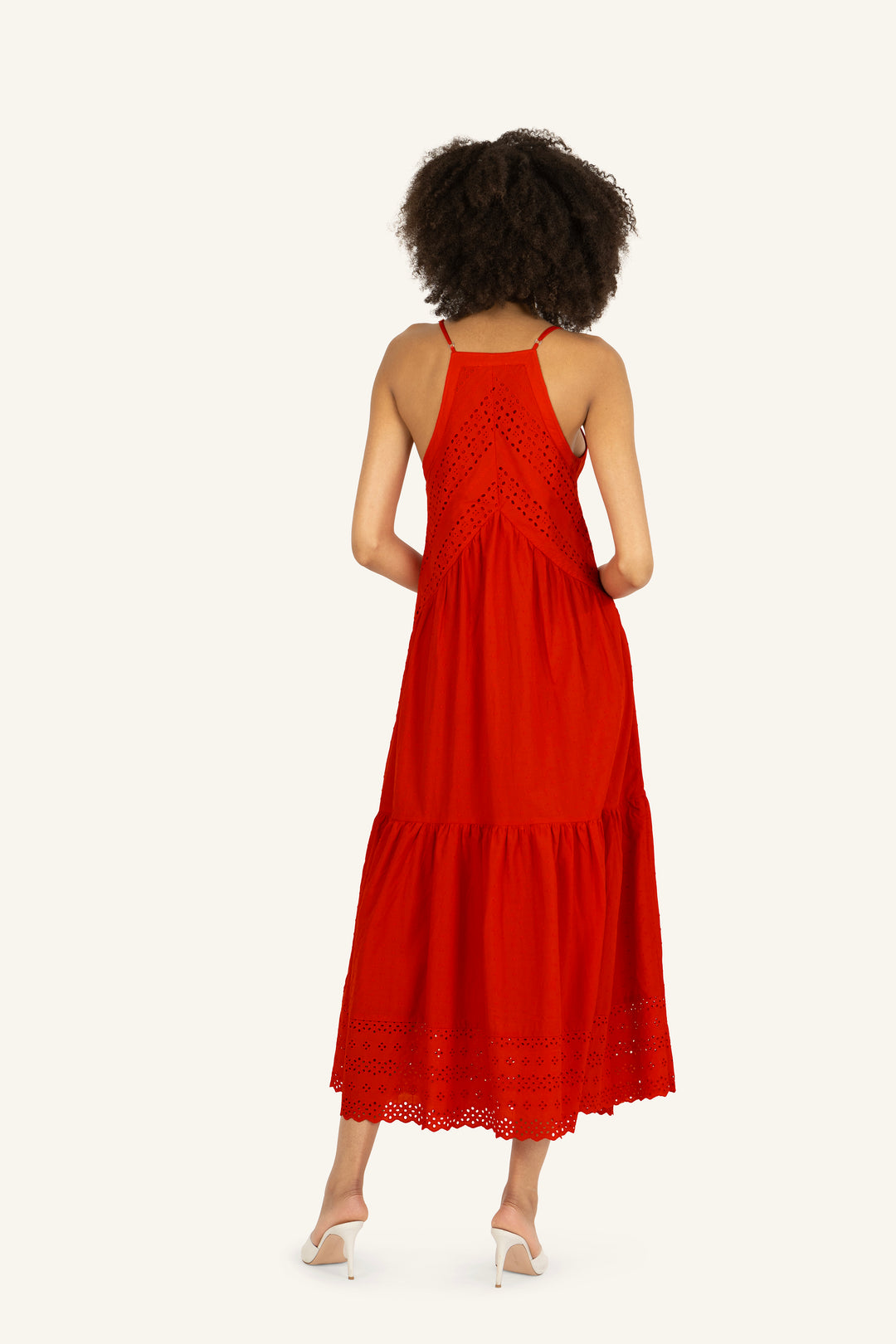 Daniella Dress - Cotton Eyelet