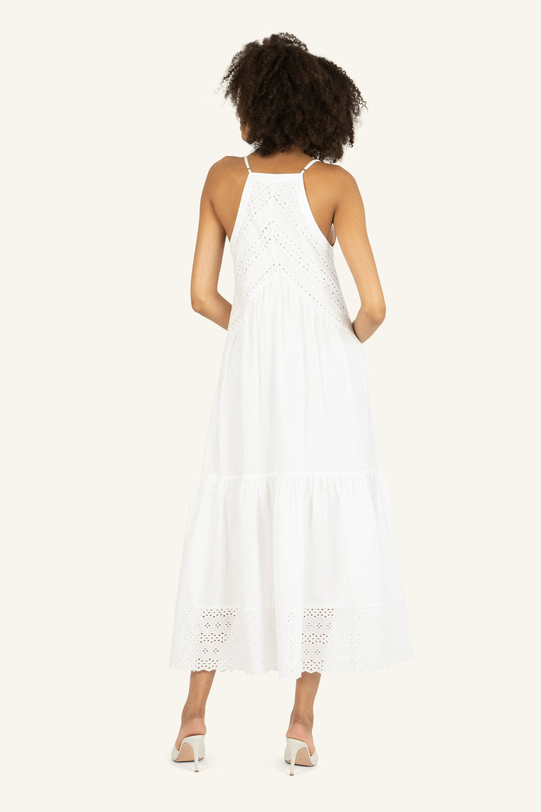 Daniella Dress - Cotton Eyelet