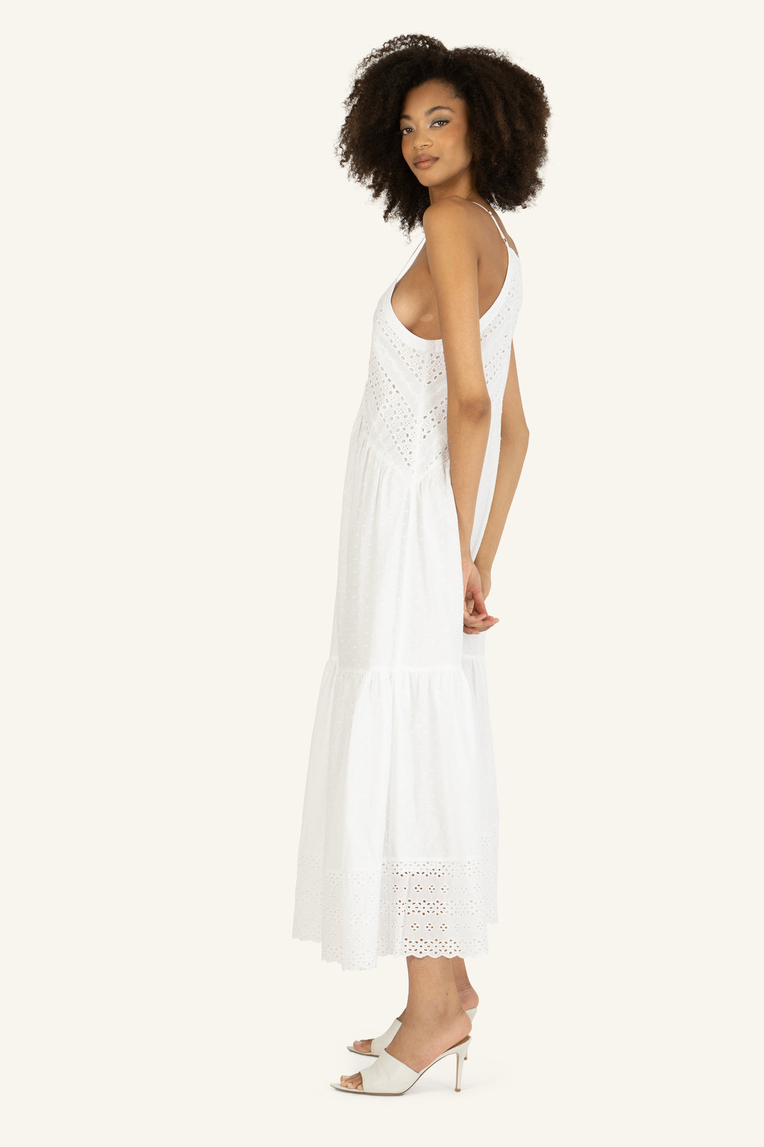 Daniella Dress - Cotton Eyelet