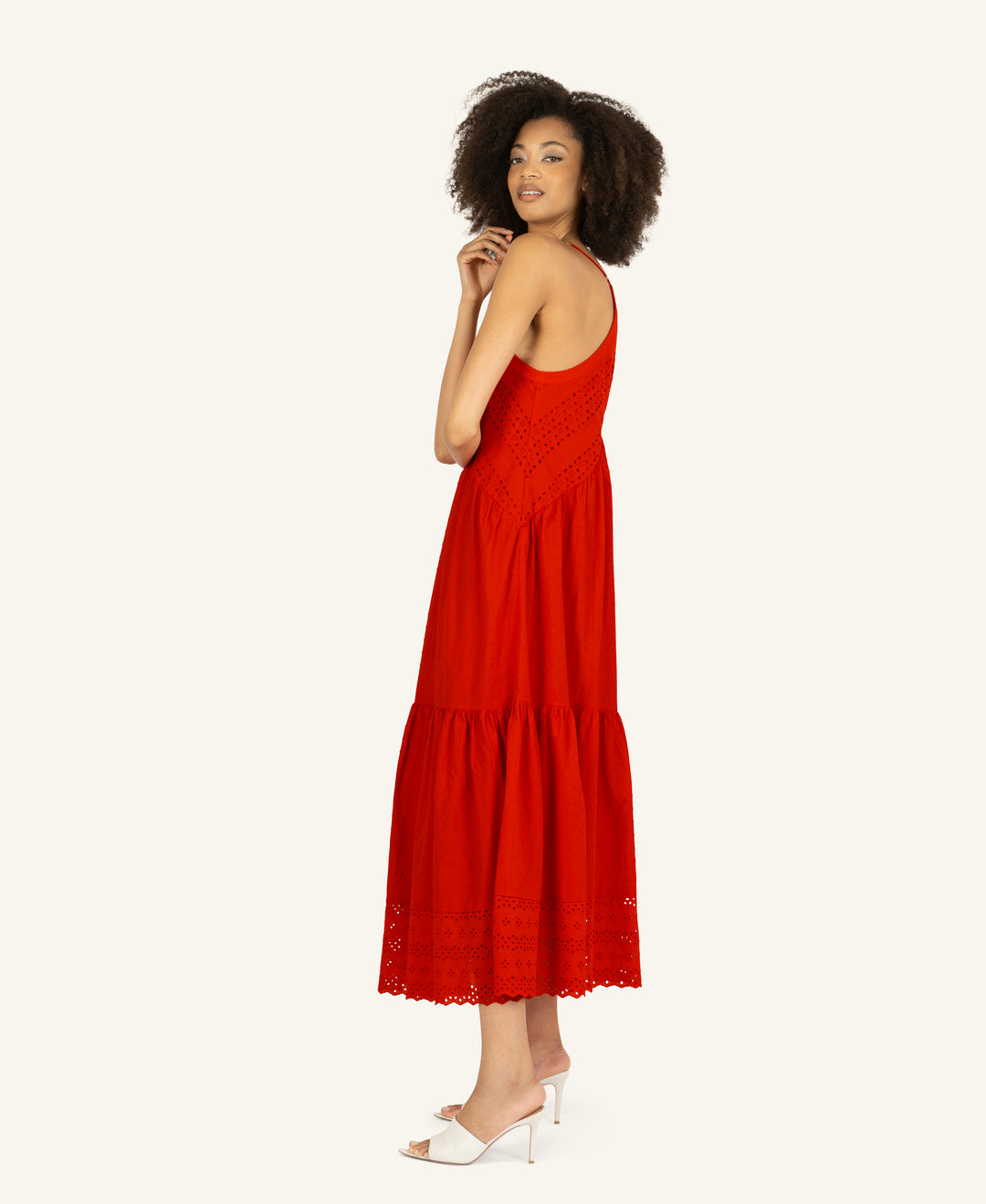 Daniella Dress - Cotton Eyelet