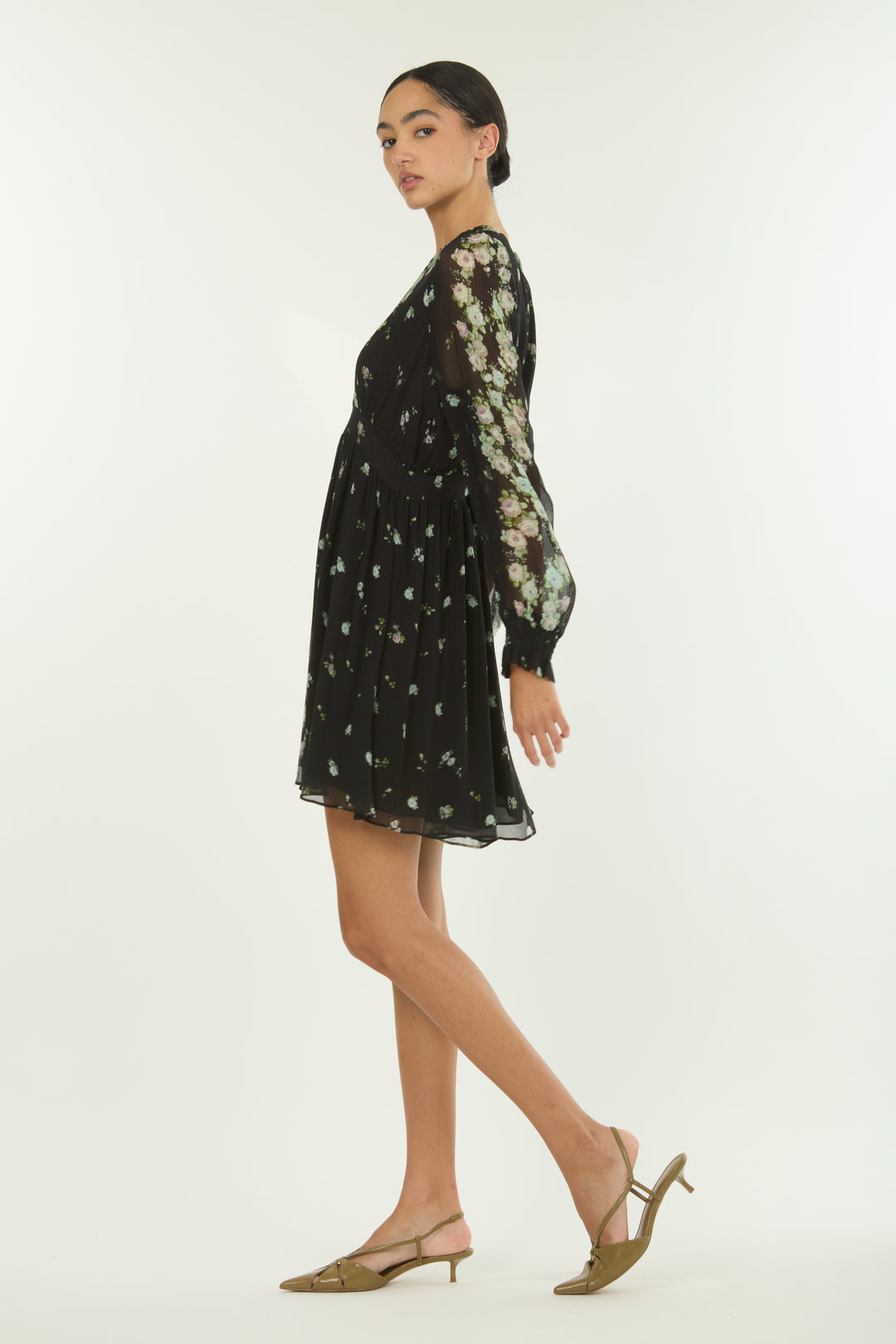 Emerson Dress - 100% Organic Silk Chiffon