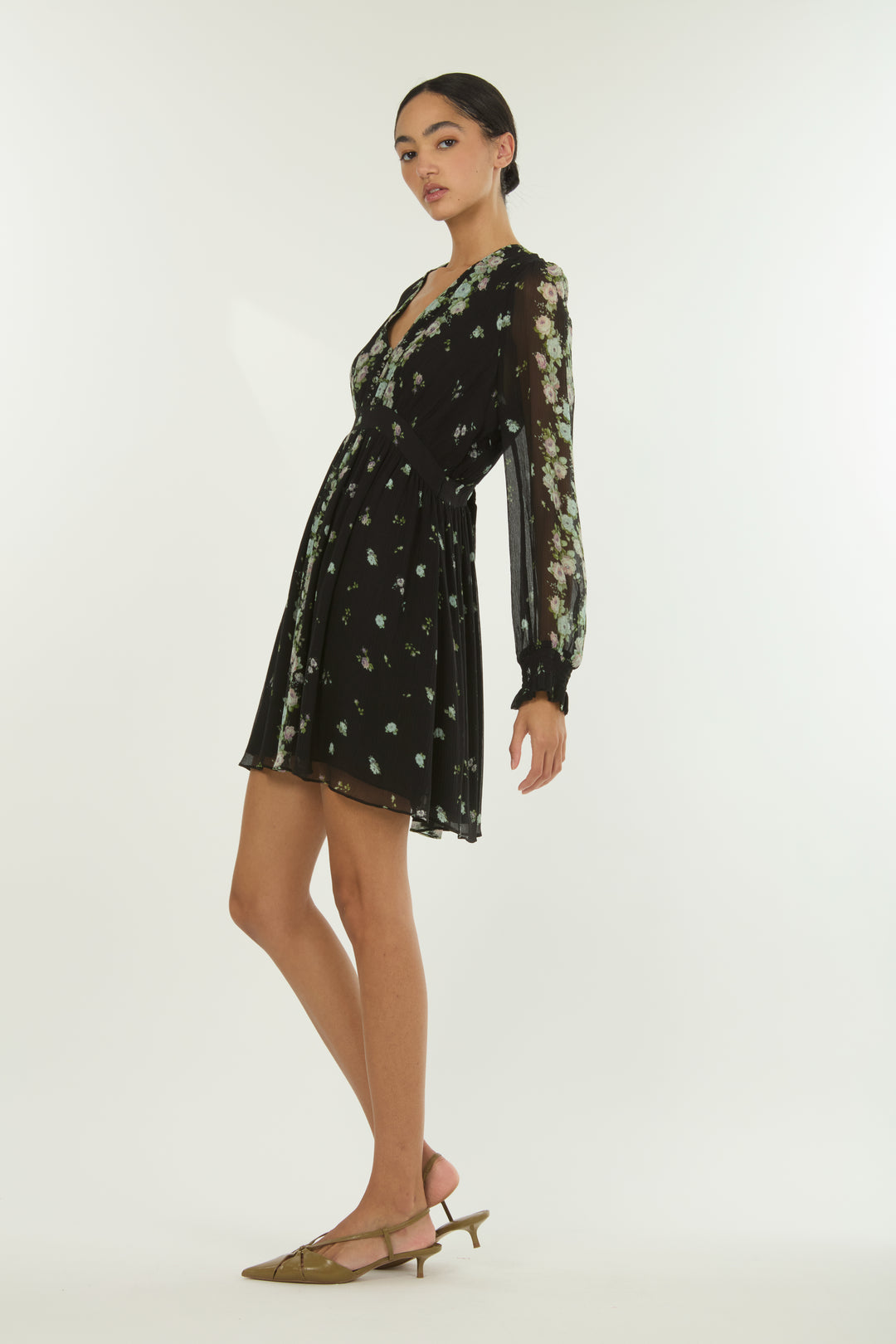 Emerson Dress - 100% Organic Silk Chiffon