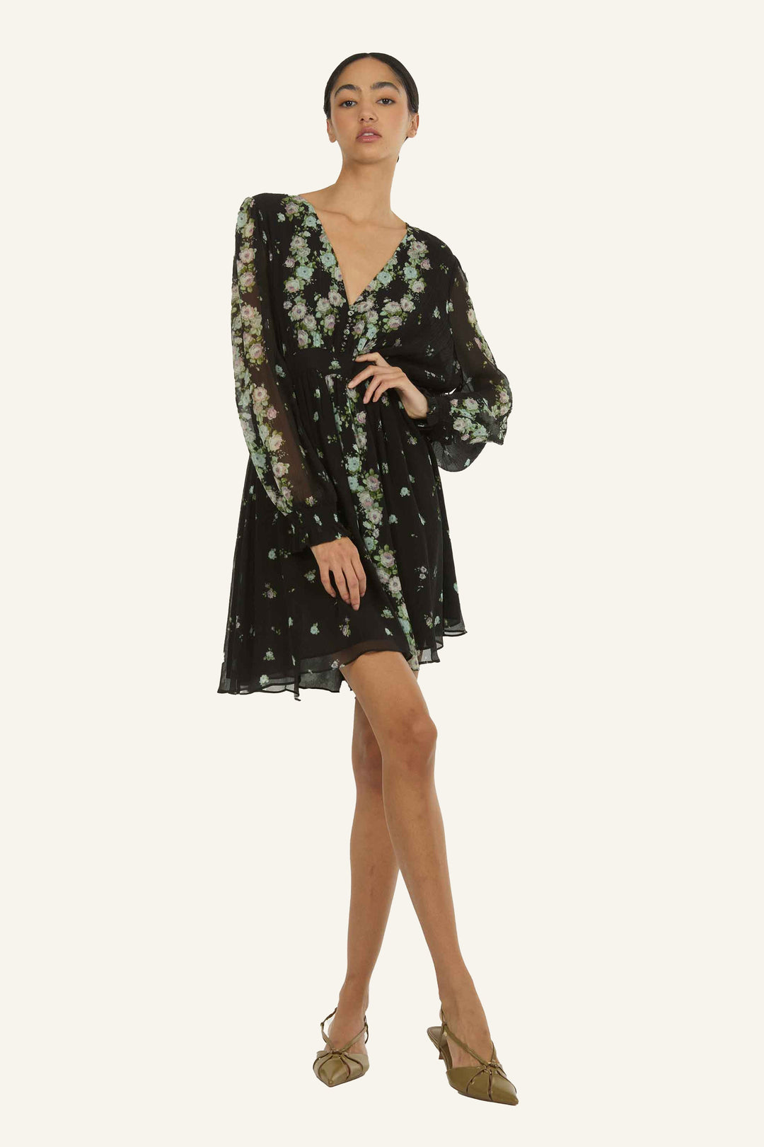 SECRET MISSION Women's Emerson Dress - Black - Mini dresses SECRET MISSION Women's Emerson Dress - Black - Mini dresses