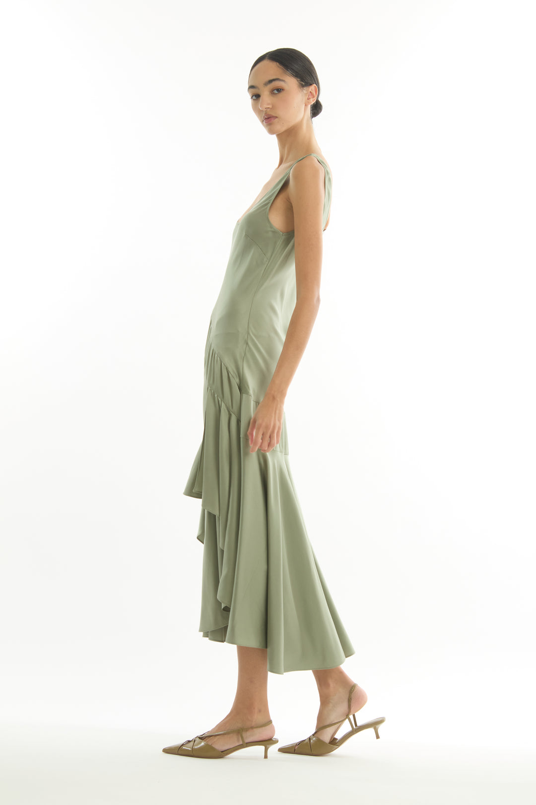Evelyn Dress - 100% Organic Sand-Washed Silk