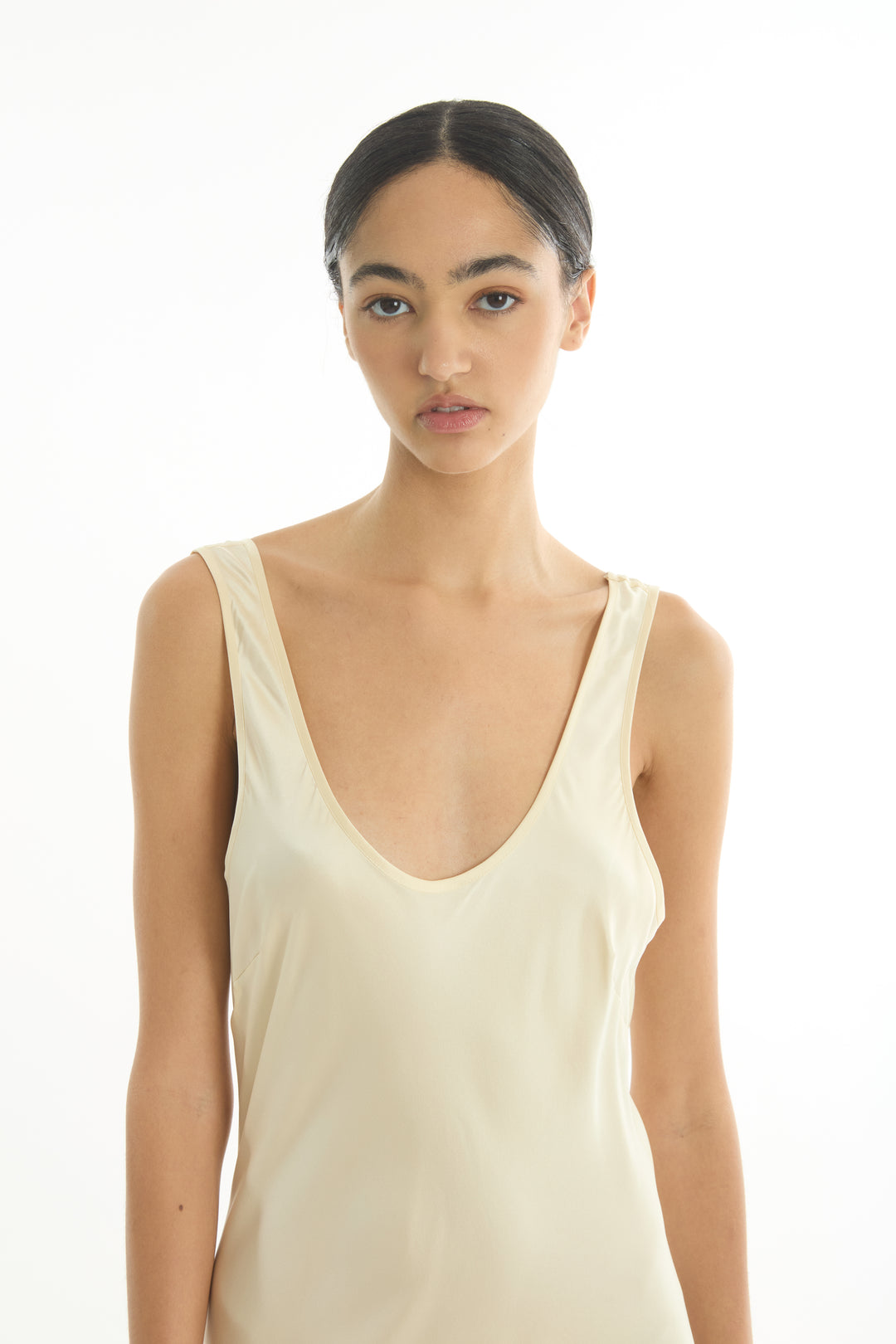 Evelyn Dress - 100% Organic Sand-Washed Silk