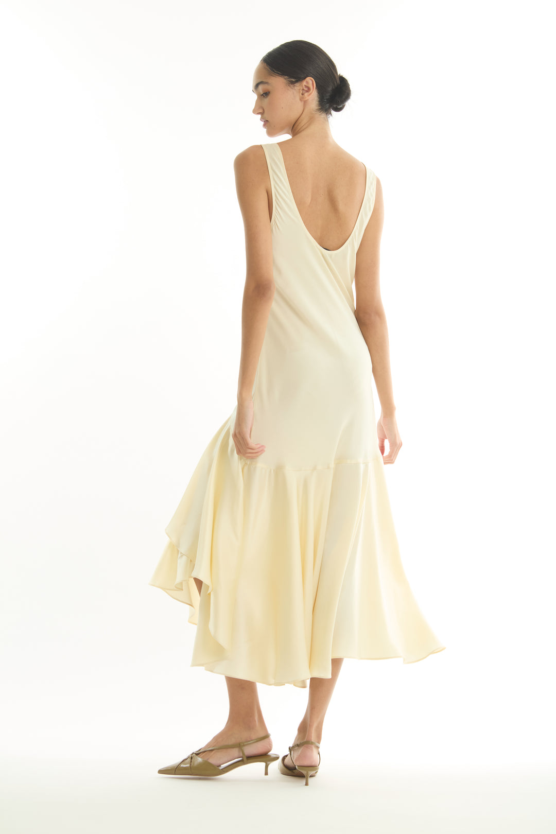 Evelyn Dress - 100% Organic Sand-Washed Silk