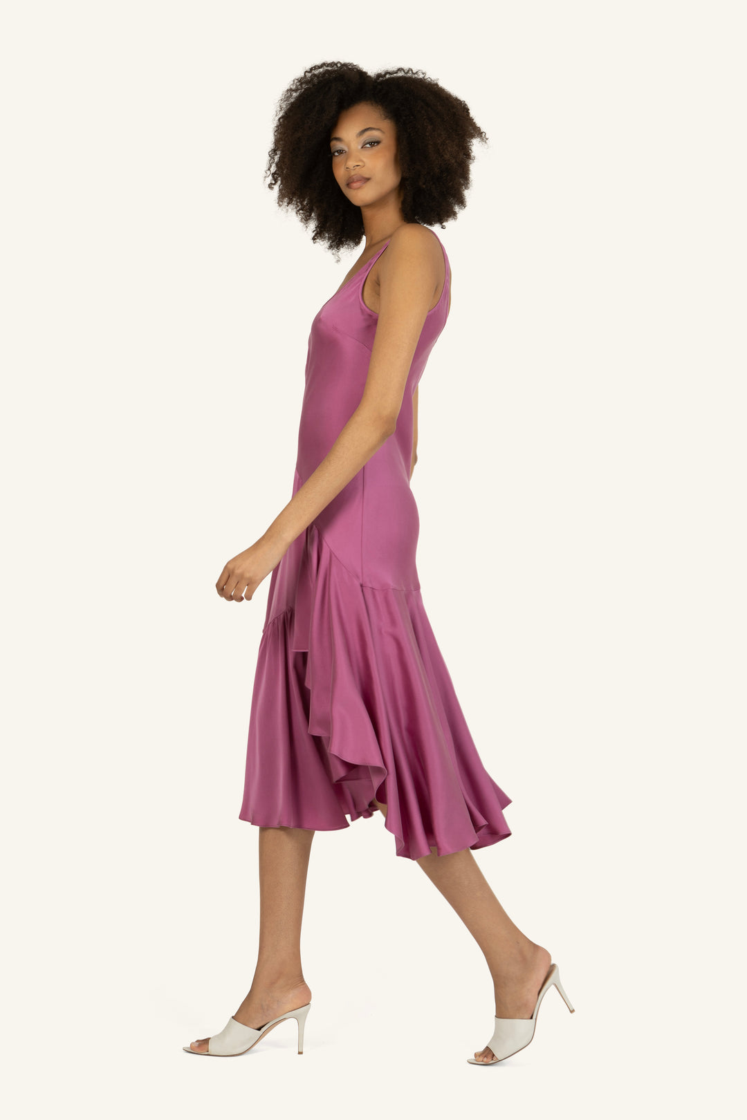Evelyn Dress - 100% Organic Sand-Washed Silk