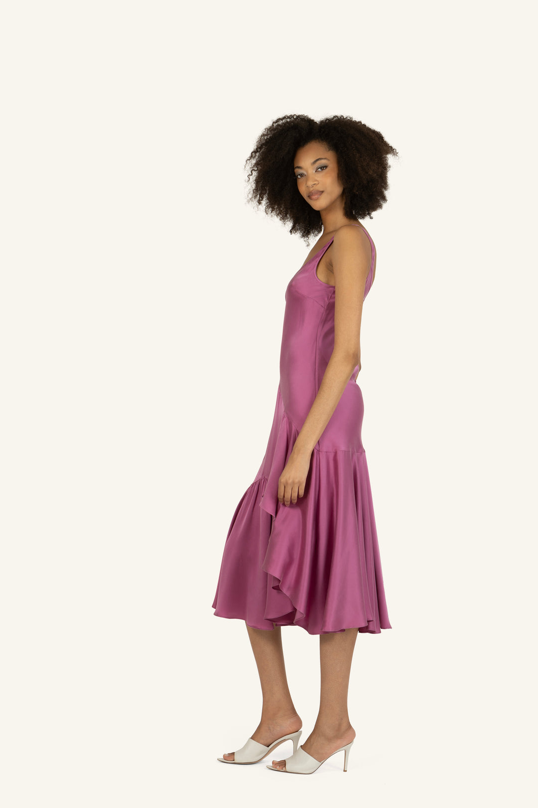 Evelyn Dress - 100% Organic Sand-Washed Silk