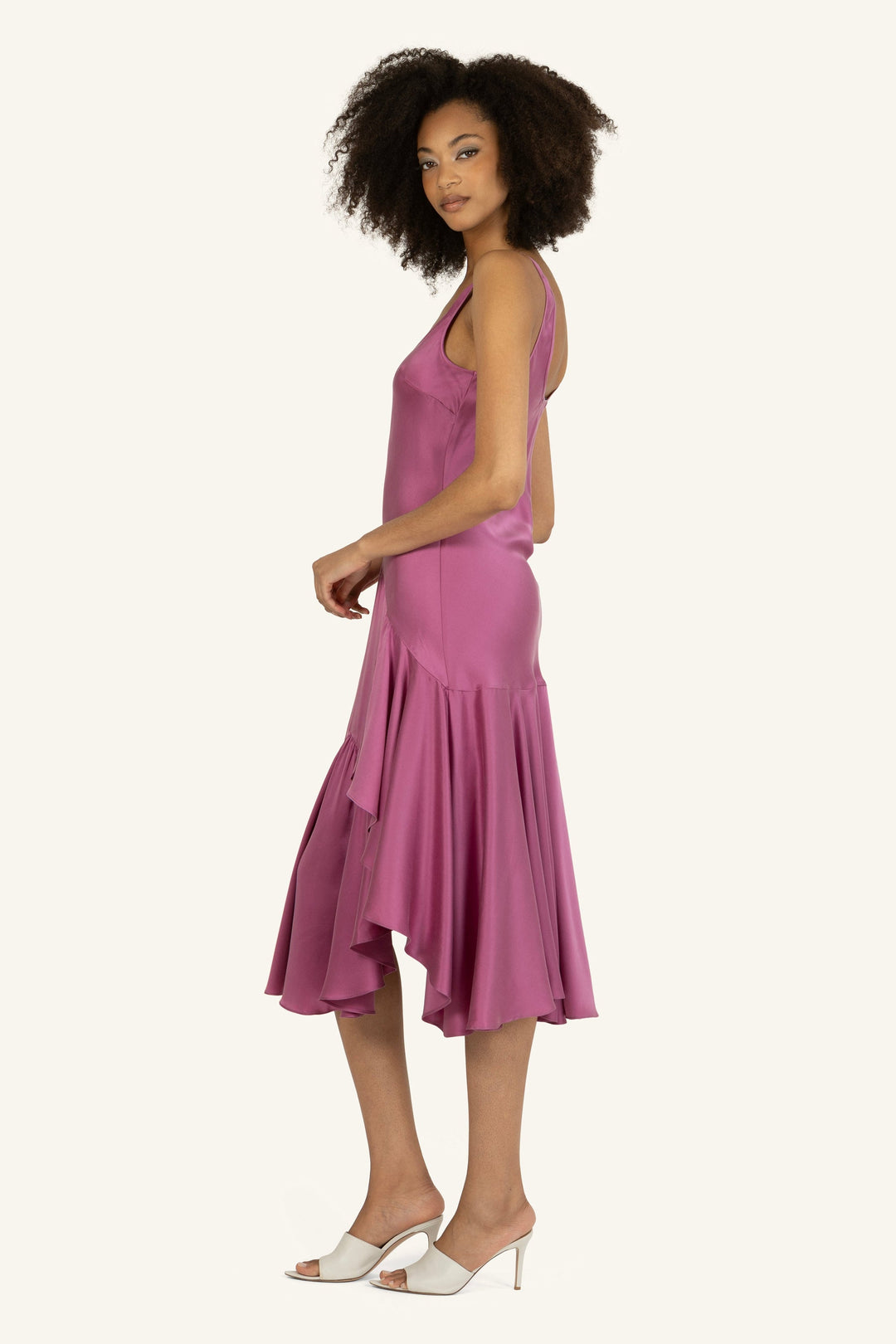 Evelyn Dress - 100% Organic Sand-Washed Silk