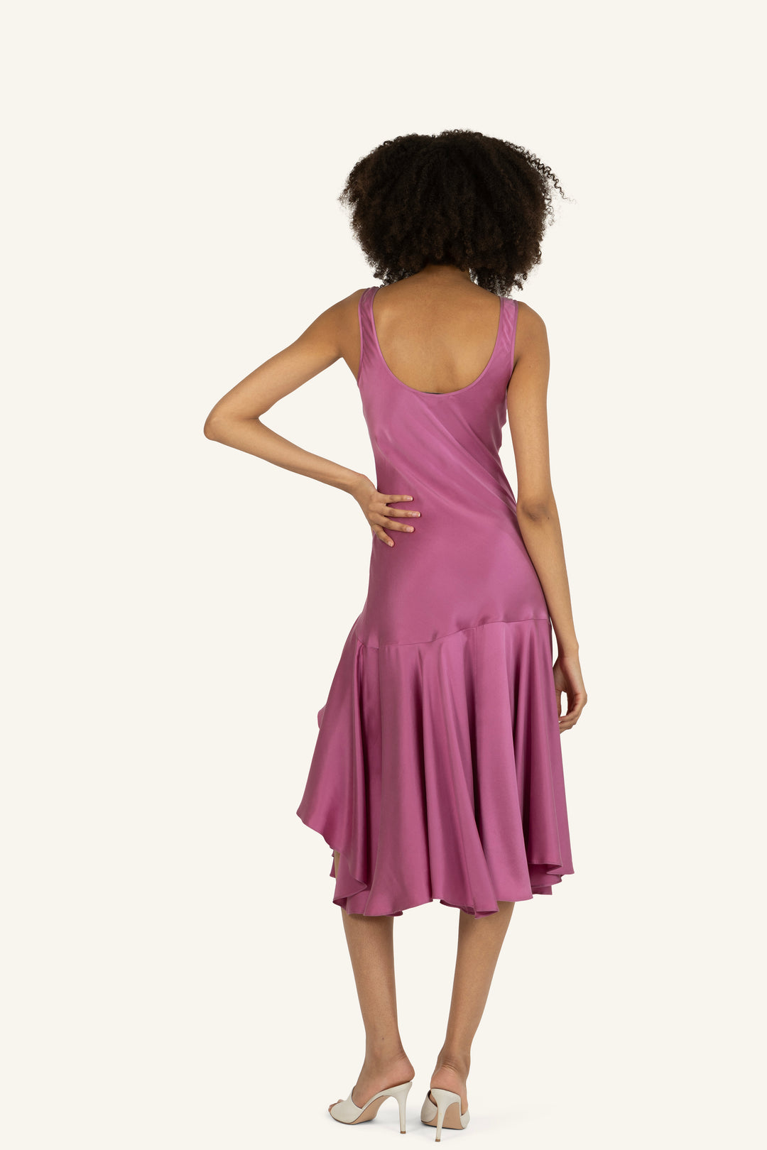 Evelyn Dress - 100% Organic Sand-Washed Silk