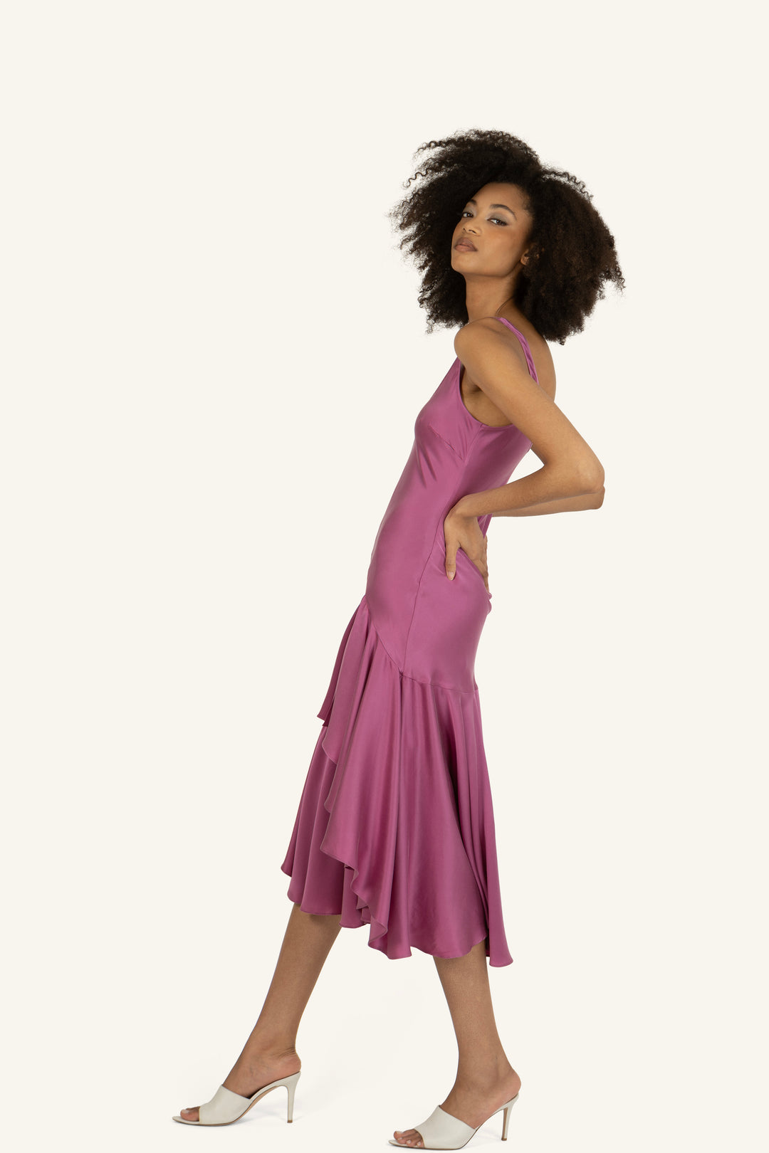 Evelyn Dress - 100% Organic Sand-Washed Silk