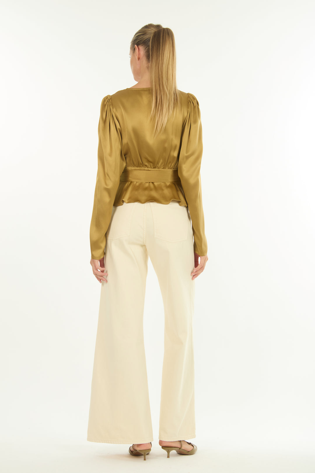 Hailey Top - 100% Organic Sand-Washed Silk