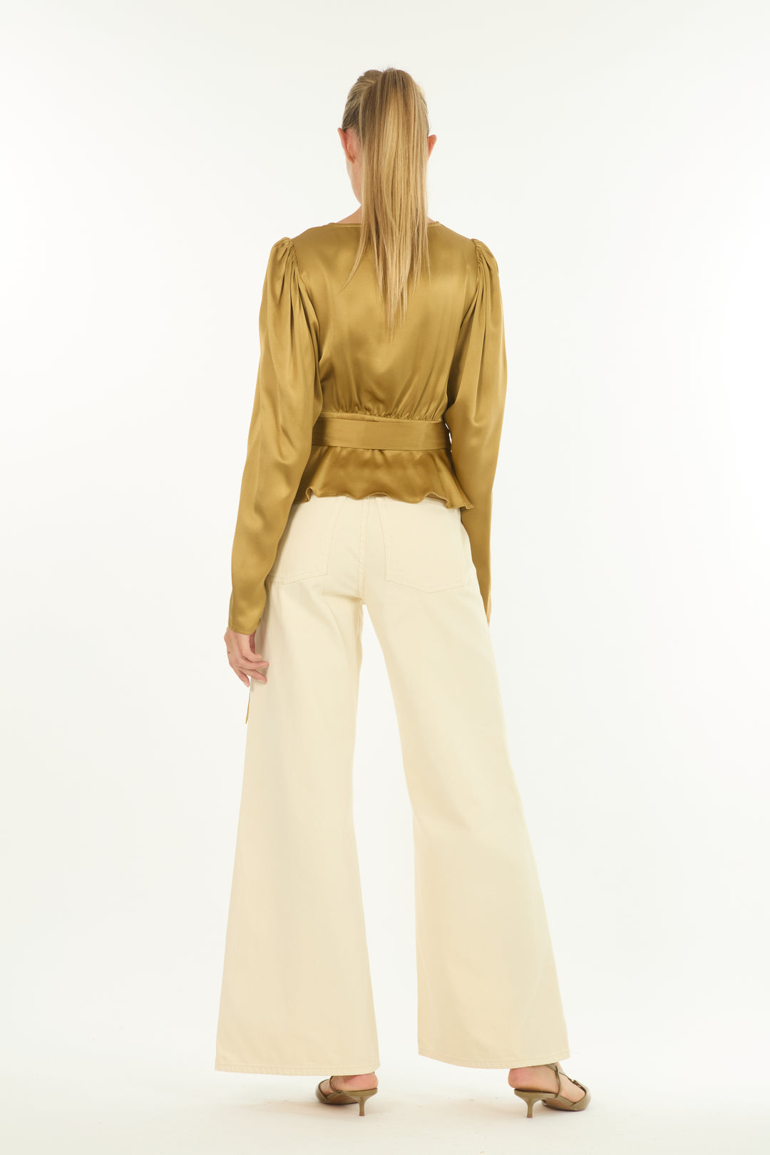 Hailey Top - 100% Organic Sand-Washed Silk