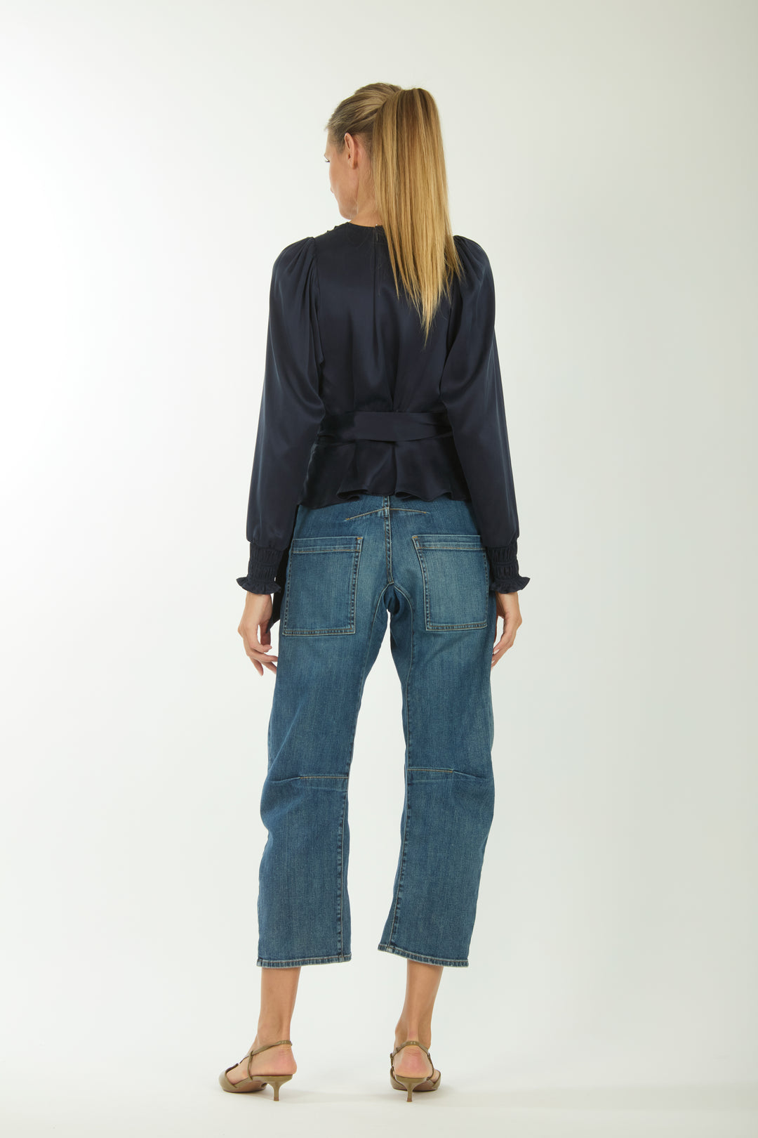 Hailey Top - 100% Organic Sand-Washed Silk