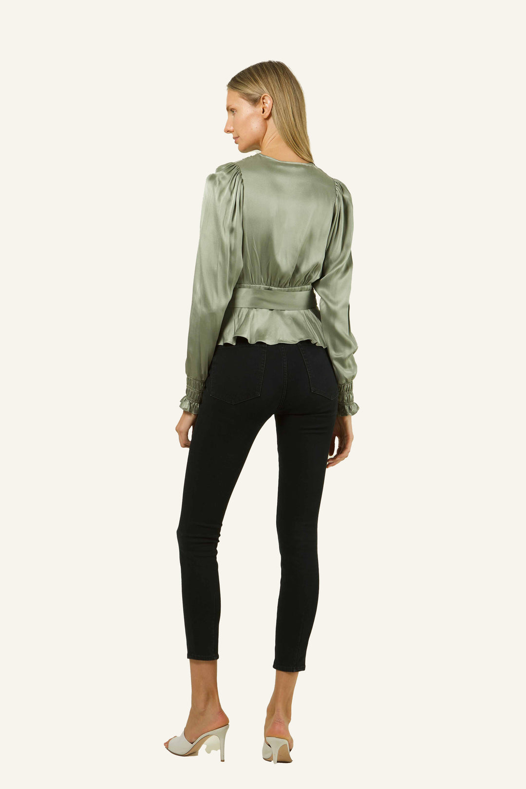 Hailey Top - 100% Organic Sand-Washed Silk
