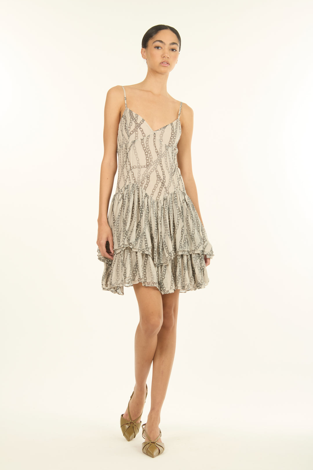 Ines Dress - 100% Organic Silk Chiffon