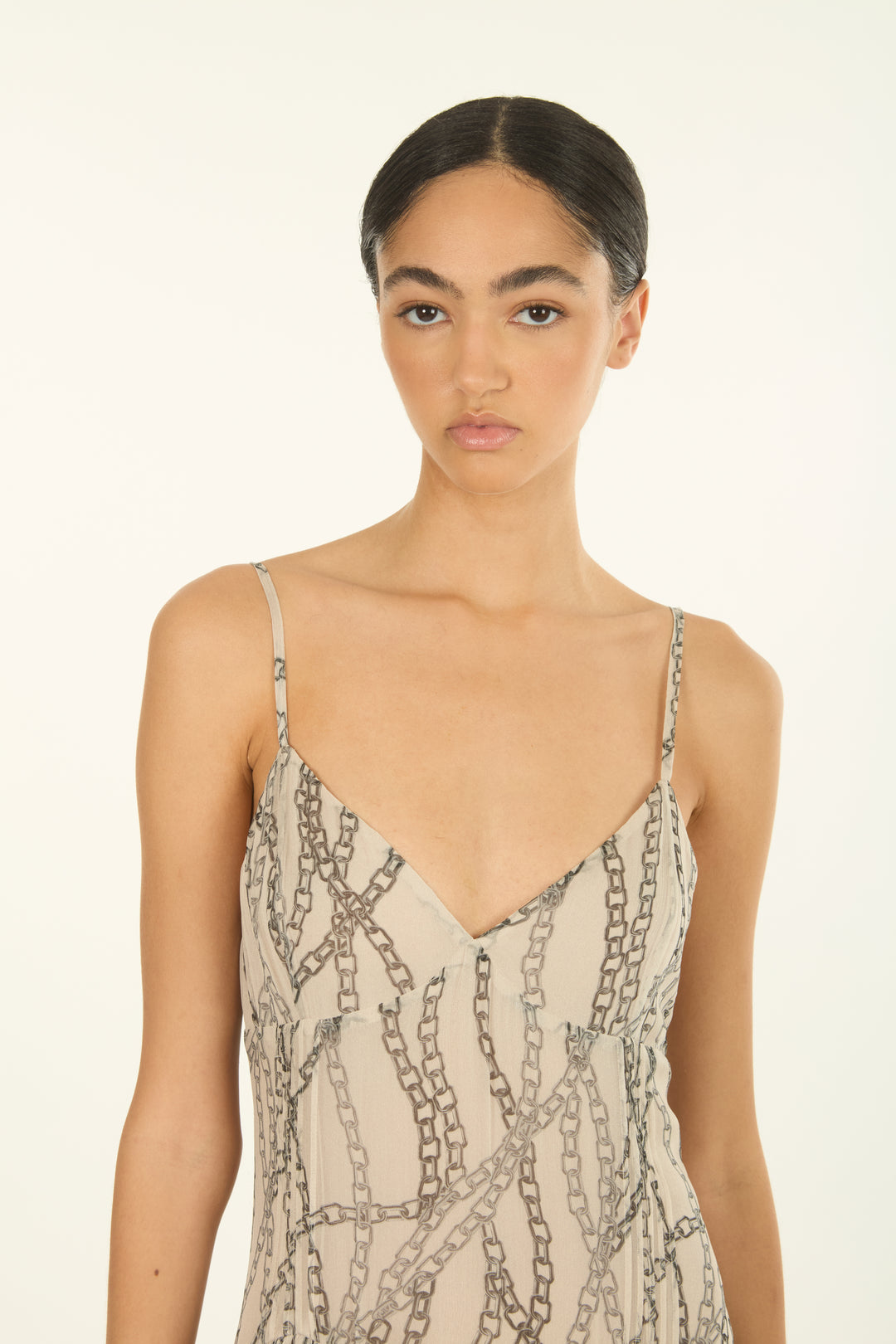 Ines Dress - 100% Organic Silk Chiffon