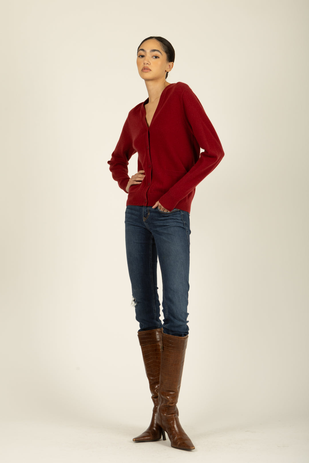 Jacqueline Cardigan - Cashmere / Wool