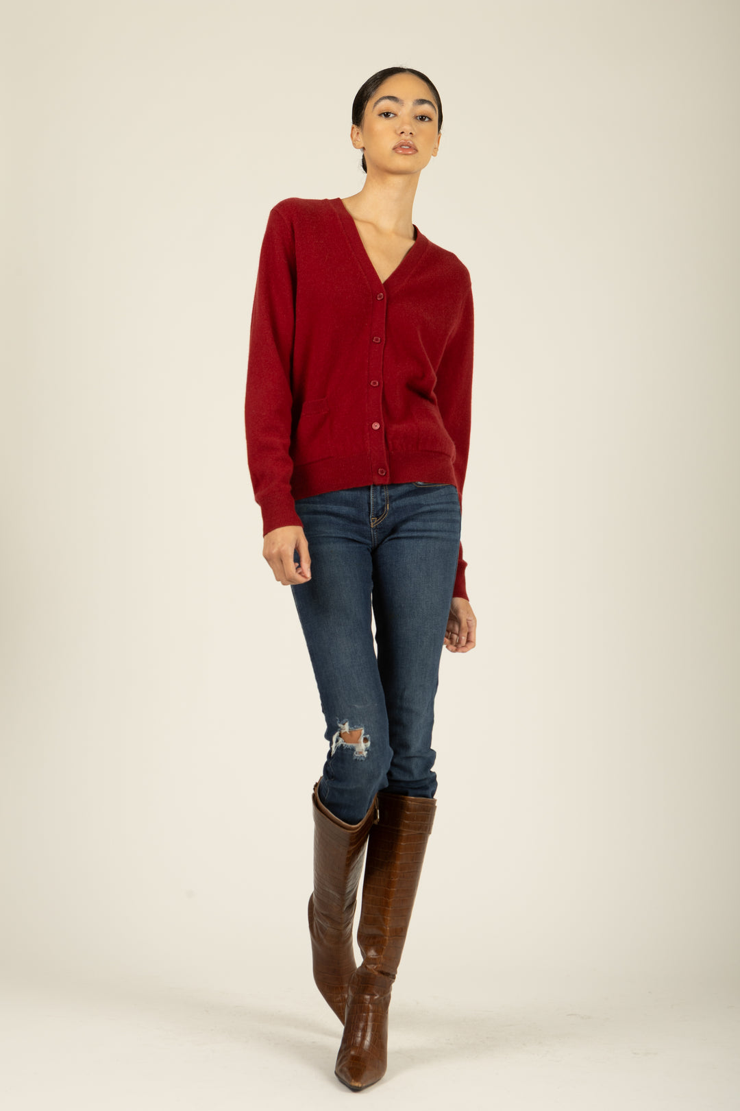 Jacqueline Cardigan - Cashmere / Wool