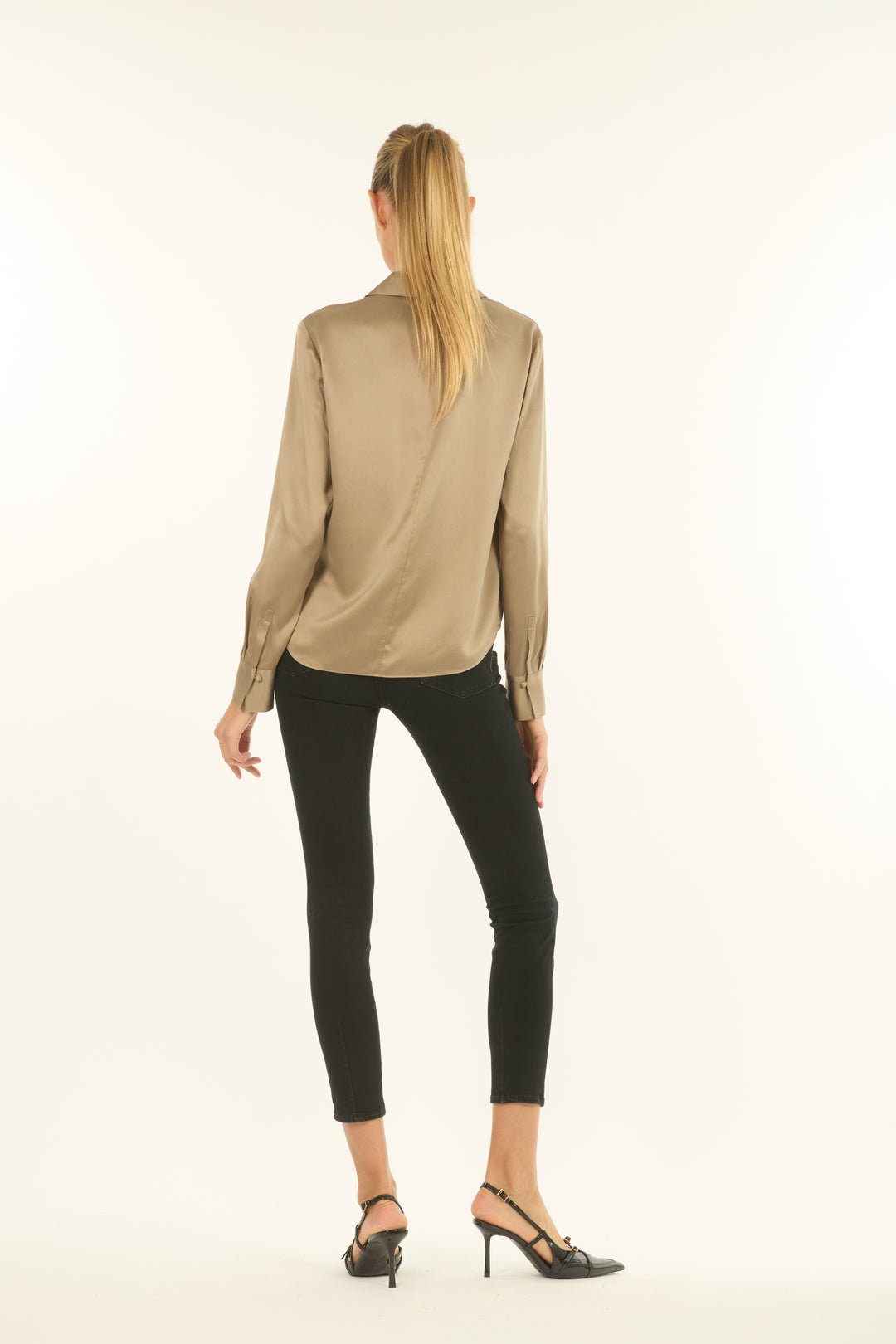 Joanne Blouse - 100% Organic Sand-Washed Silk