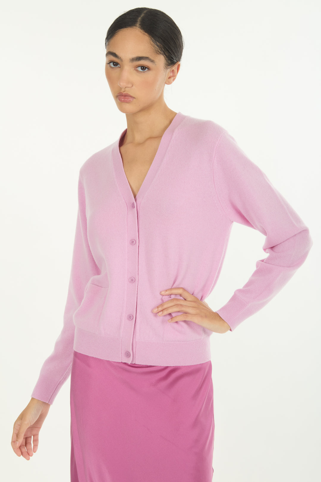 Lainey Midi Skirt - 100% Organic Sand-Washed Silk