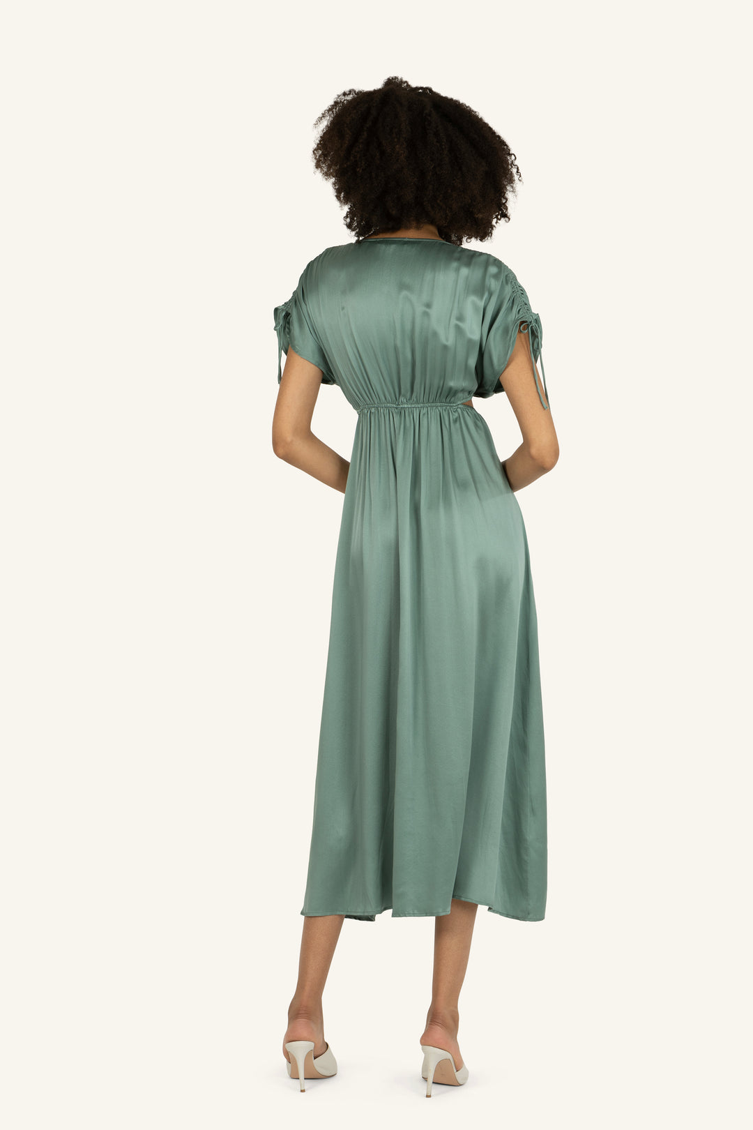 Livy Dress - 100% Sand-Washed Silk