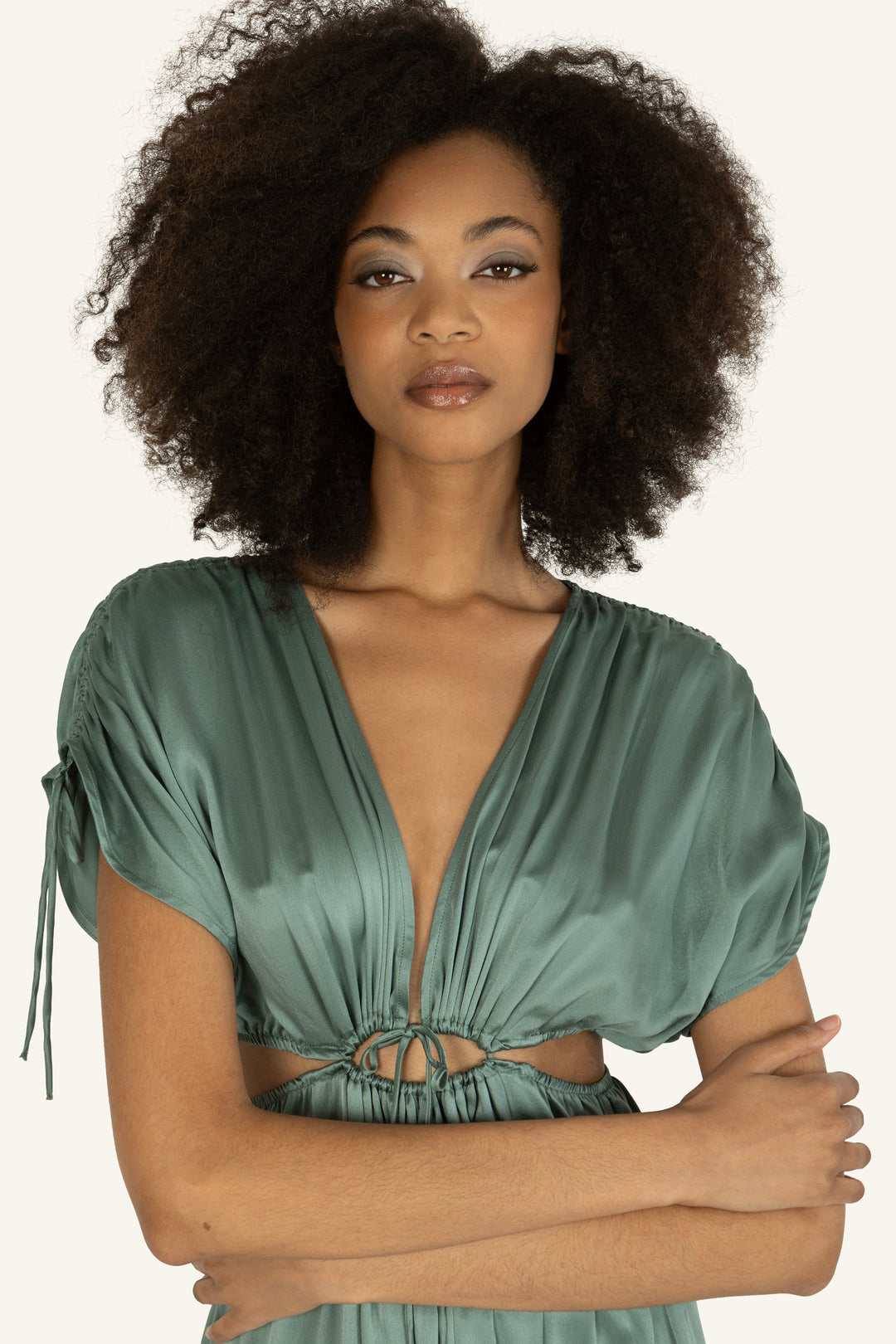 Livy Dress - 100% Sand-Washed Silk