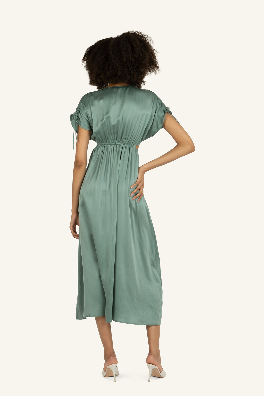 Livy Dress - 100% Sand-Washed Silk