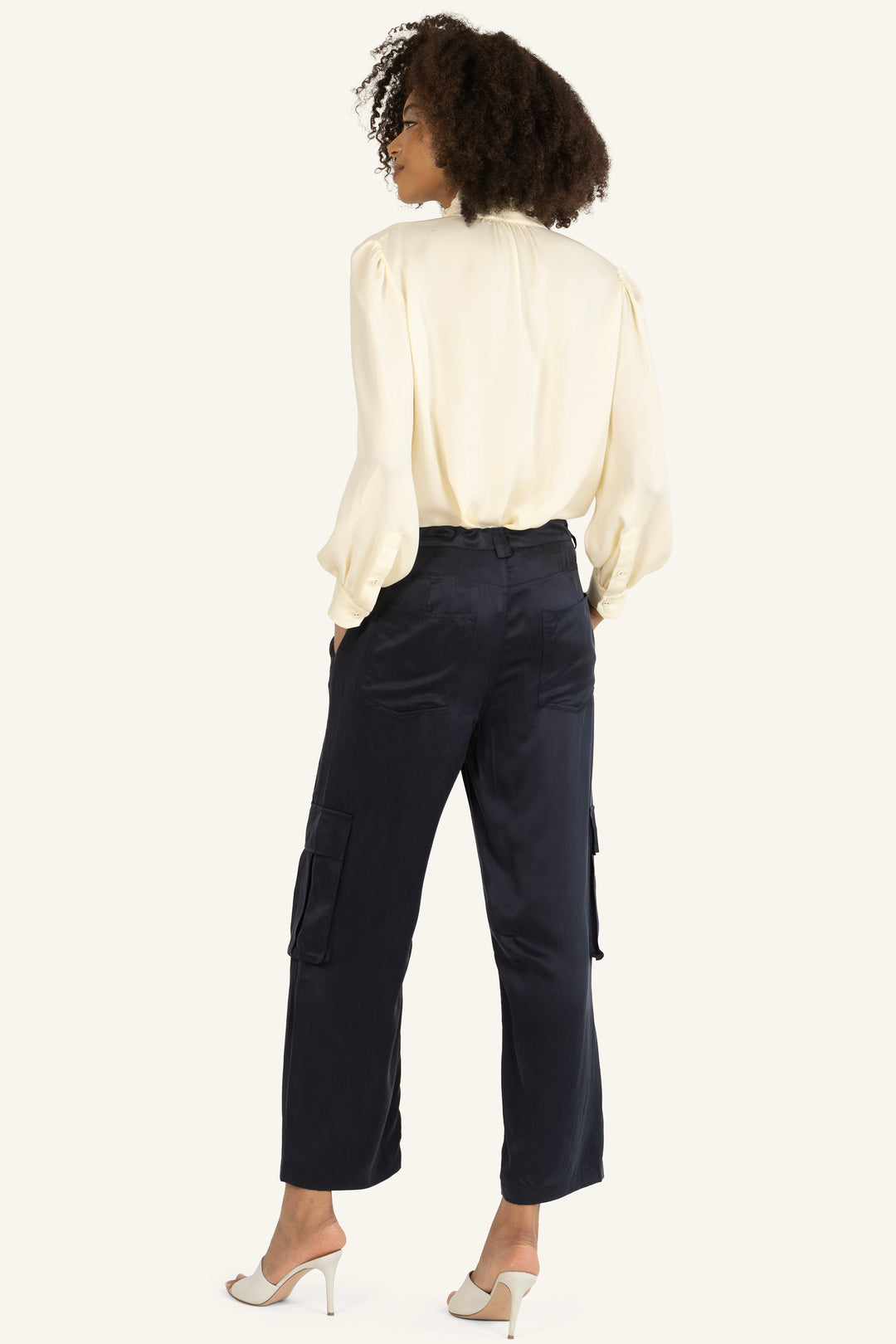 Lyla Pants - 100% Organic Sand-Washed Silk