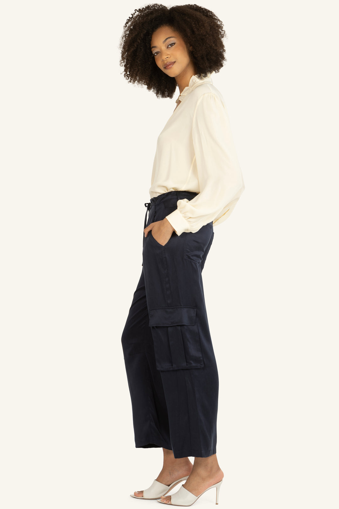Lyla Pants - 100% Organic Sand-Washed Silk