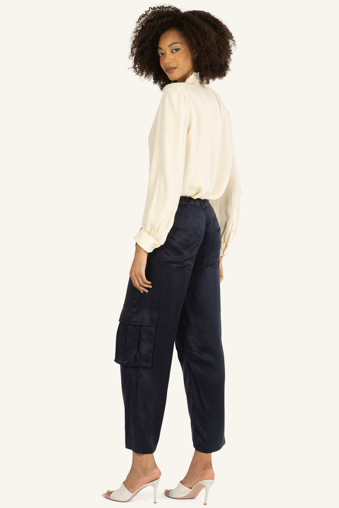 Lyla Pants - 100% Organic Sand-Washed Silk