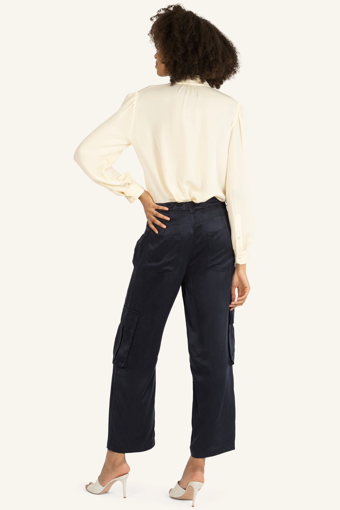 Lyla Pants - 100% Organic Sand-Washed Silk