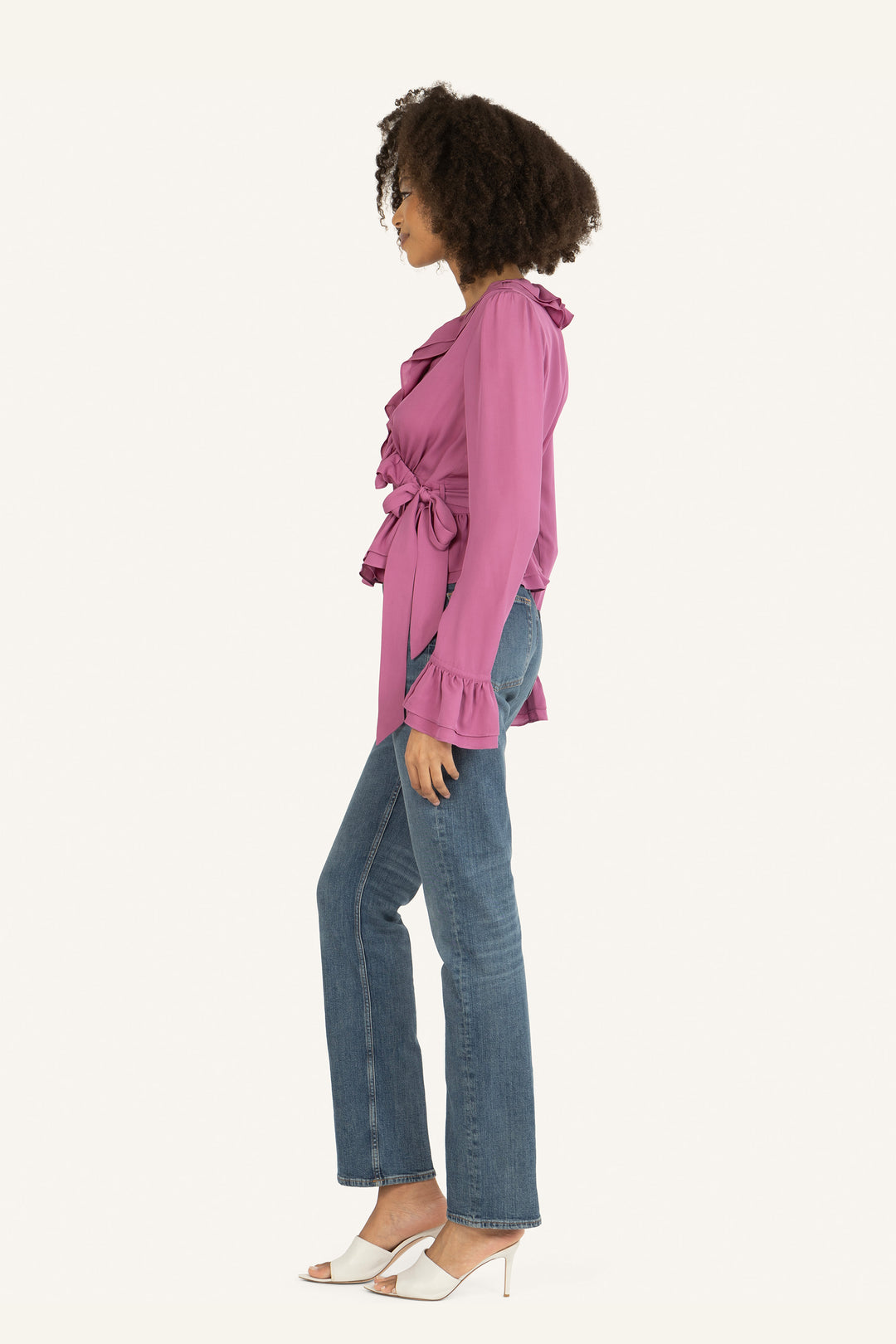 Noelle Blouse - 100% Organic Silk Chiffon