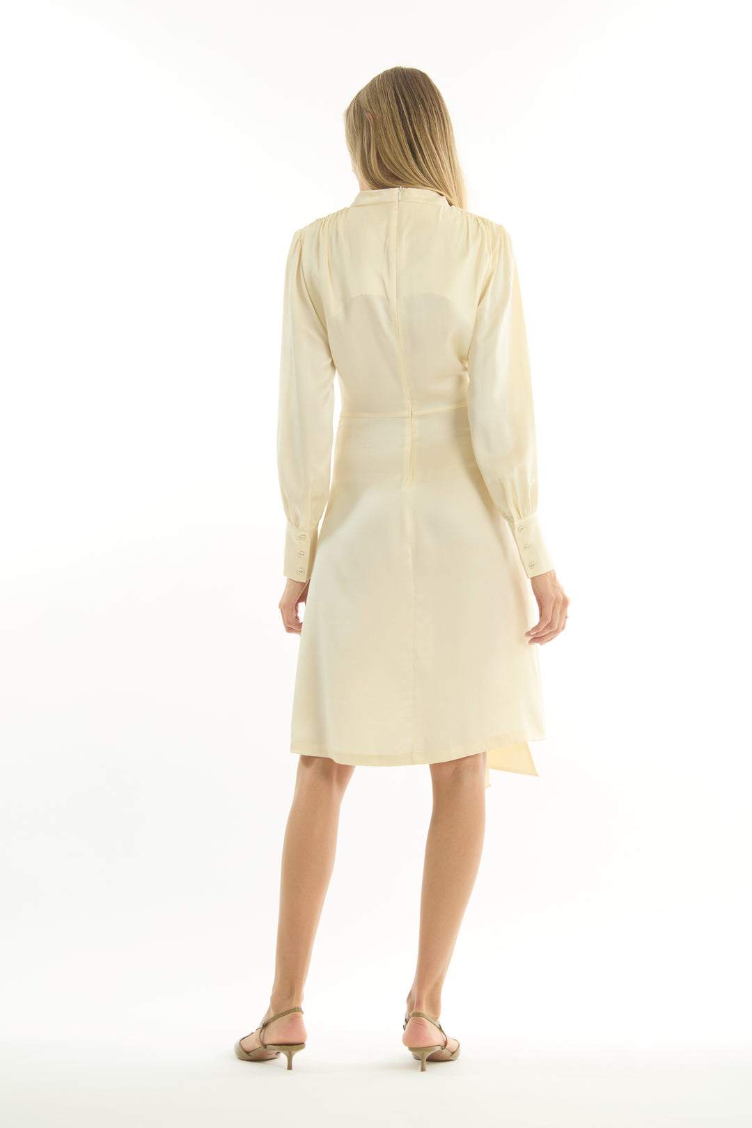 Mina Dress - 100% Organic Sand-Washed Silk